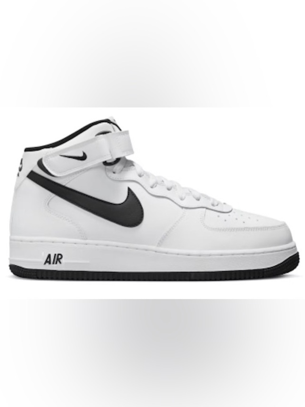 Nike Air Force 1 Mid “Black White” New w/NO Box Men’s 15 (SX $249) Here $80